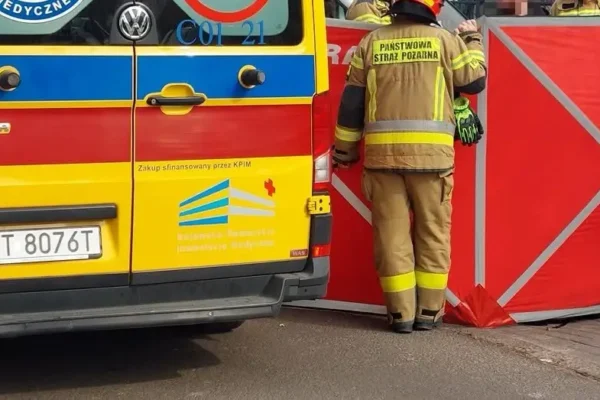 Tragiczny wypadek w Chełmży – nie żyje 43-letnia kobieta