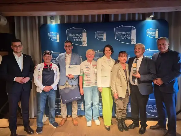 Łysomice najbardziej rowerowym samorządem w Kujawsko-Pomorskiem