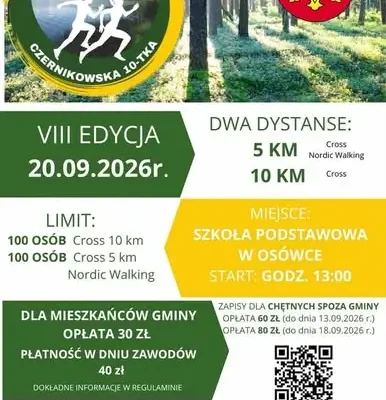 VIII Czernikowska 10-tka z patronatem Państwowego Inspektora Sanitarnego