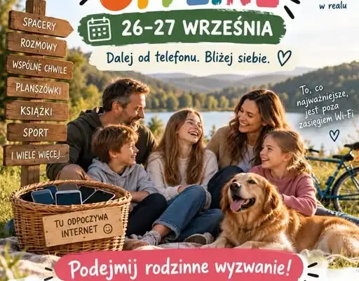 Szkoła w Lubiczowie Dolnym zaprasza na 48 godzin offline – 26–27 września