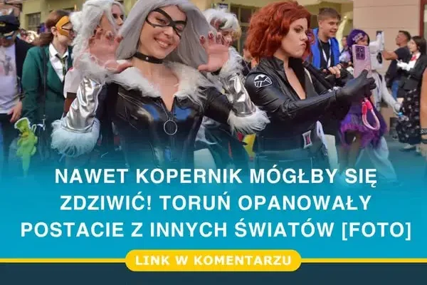 Copernicon 2026: Parada Cosplay na toruńskiej starówce