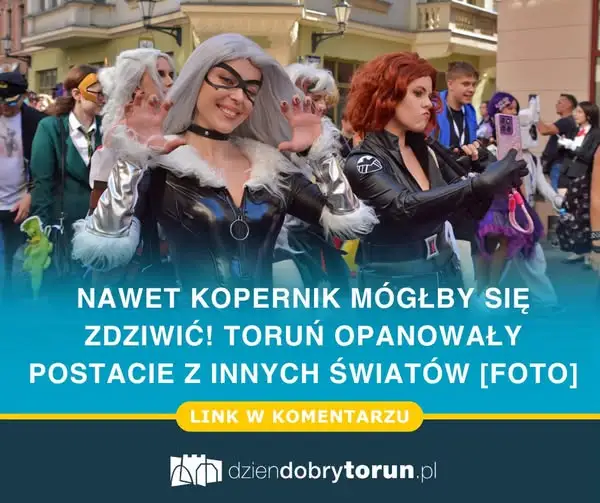 Copernicon 2026: Parada Cosplay na toruńskiej starówce