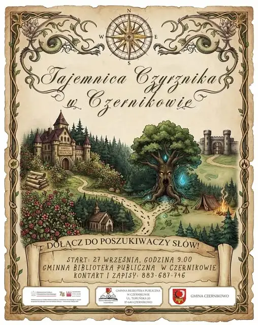 Rodzinna gra terenowa „Tajemnica Czyrznika” w Czernikowie – zapisy trwają