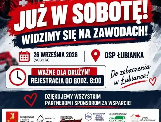 I Regionalne Zawody Pierwszej Pomocy „Bezpieczna Przyszłość” w Łubiance już w sobotę