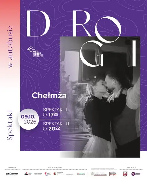 Teatr w autobusie – wyjątkowy spektakl „Drogi” zawita do Chełmży
