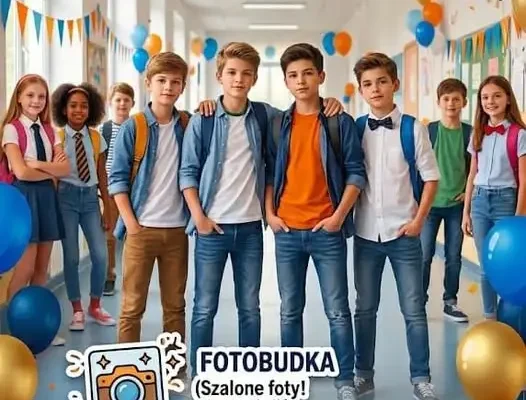 Dzień Chłopaka w Szkole Podstawowej w Obrowie – fotobudka, quiz i dzień bez pytania