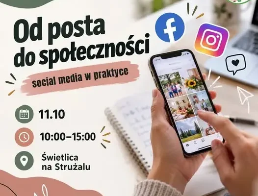 Warsztaty z social mediów dla sołectw i KGW w Gminie Chełmża