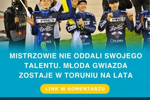 Adam Krużyński zostaje w Toruniu do 2029 roku