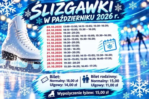 Lodowisko Tor-Tor w Toruniu zaprasza na październikowe ślizgawki