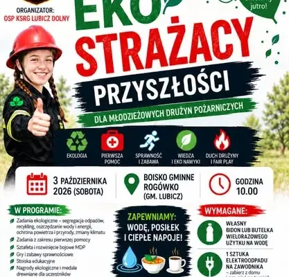 Turniej młodych Ekostrażaków w Rogówku już w sobotę