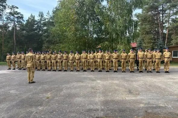 Strażacy z Torunia szkolą się w Borach Tucholskich
