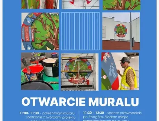 Społeczny Herb Podgórza – mural i spacer śladami dzielnicy