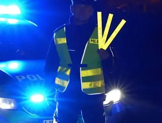 Toruńska policja przypomina: noś odblaski, bądź widoczny na drodze