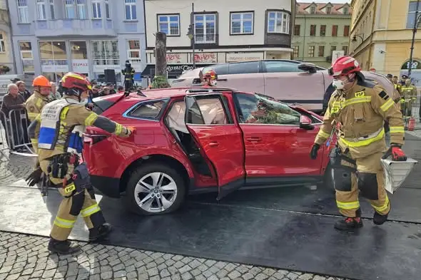 Kujawsko-pomorscy strażacy 7. na Mistrzostwach w Ratownictwie Technicznym w Czechach