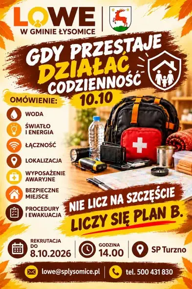 Październikowa oferta LOWE w Gminie Łysomice – warsztaty, zdrowie i historia