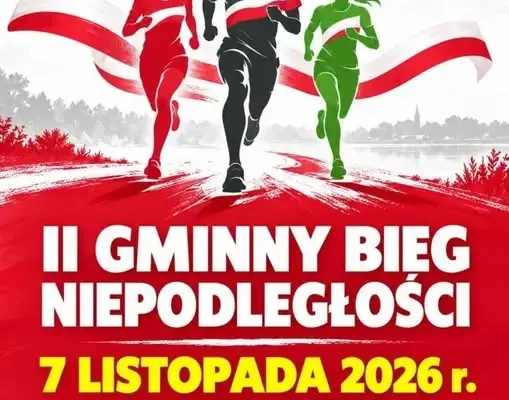 II Gminny Bieg Niepodległości w Gminie Chełmża – zapisy trwają