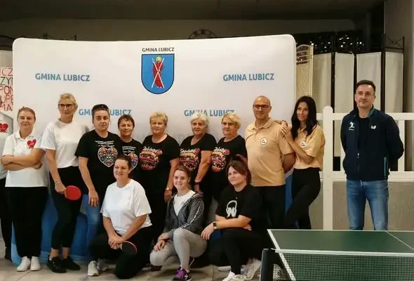 KGW Dziewczyny Ze Żwirowej Doliny na podium VI Turnieju Ping-Ponga w Mierzynku
