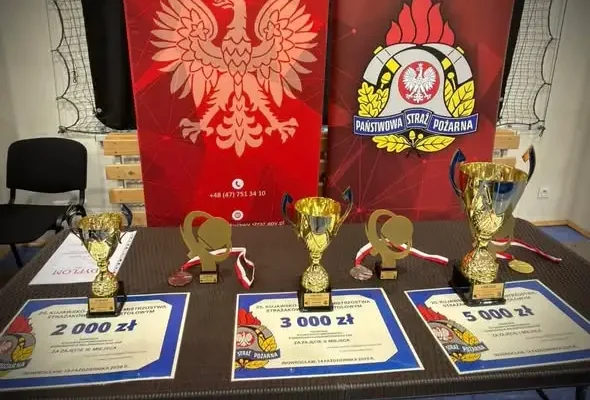 Tenis stołowy strażaków w Inowrocławiu – znamy zwycięzców