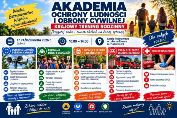 Akademia Bezpieczeństwa w Lubiczu – jak przygotować rodzinę na kryzys?