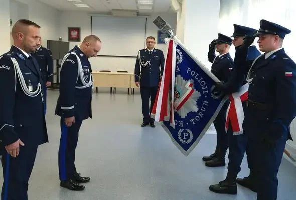 Nadkom. Tomasz Wende nowym Zastępcą Komendanta Miejskiego Policji w Toruniu