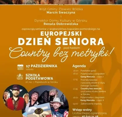 Weekend w gminie Zławieś Wielka: seniorzy, muzyka i jesienne tradycje