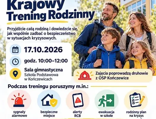 Krajowy Trening Rodzinny w Kończewicach – już 17 października