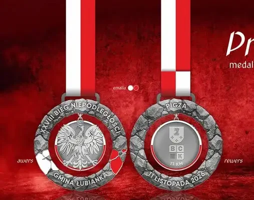 XXVIII Bieg Niepodległości w Łubiance – 11 km z medalem na mecie