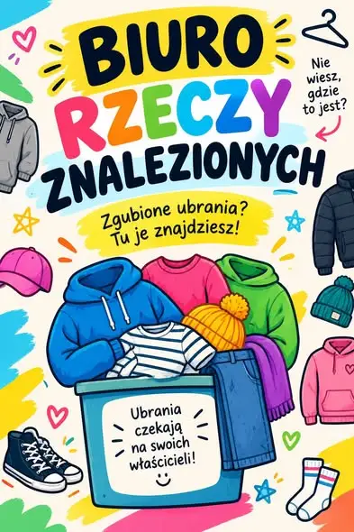 Szkoła w Lubiance wznawia biuro rzeczy znalezionych – tydzień na odbiór