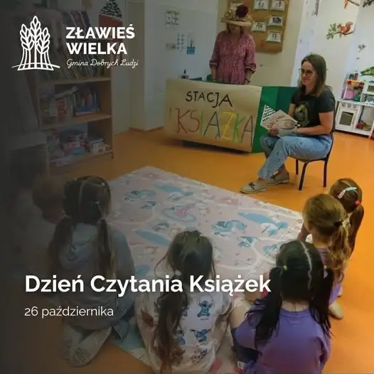 Międzynarodowy Dzień Czytania Książek – Gmina Zławieś Wielka zachęca do sięgnięcia po lekturę