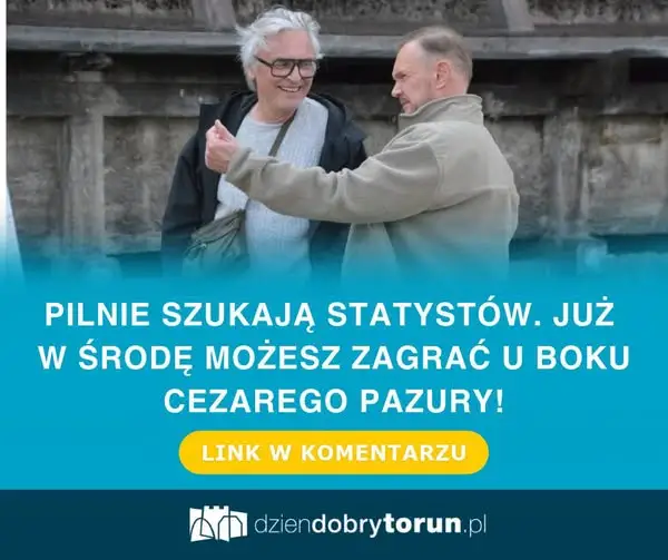 Ciechocinek: pilnie szukają statystów do filmu z Cezarym Pazurą. Ostatnie miejsca!