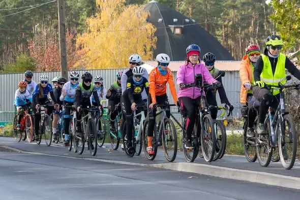 Nowa droga rowerowa w gminie Lubicz oficjalnie otwarta