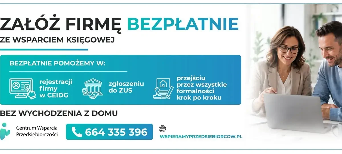 Bezpłatna pomoc w zakładaniu firmy – nowa inicjatywa Centrum Wsparcia Przedsiębiorczości