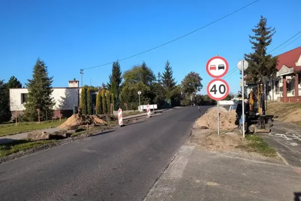 Uwaga kierowcy i piesi: roboty na DW 273 w Wielkiej Nieszawce